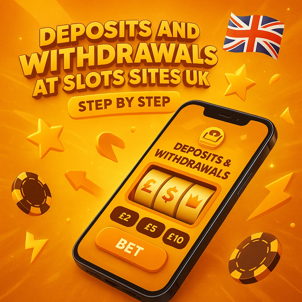 Deposits and Withdrawals at Slots Sites UK – Step by Step